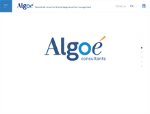 Tablet Screenshot of algoe.fr